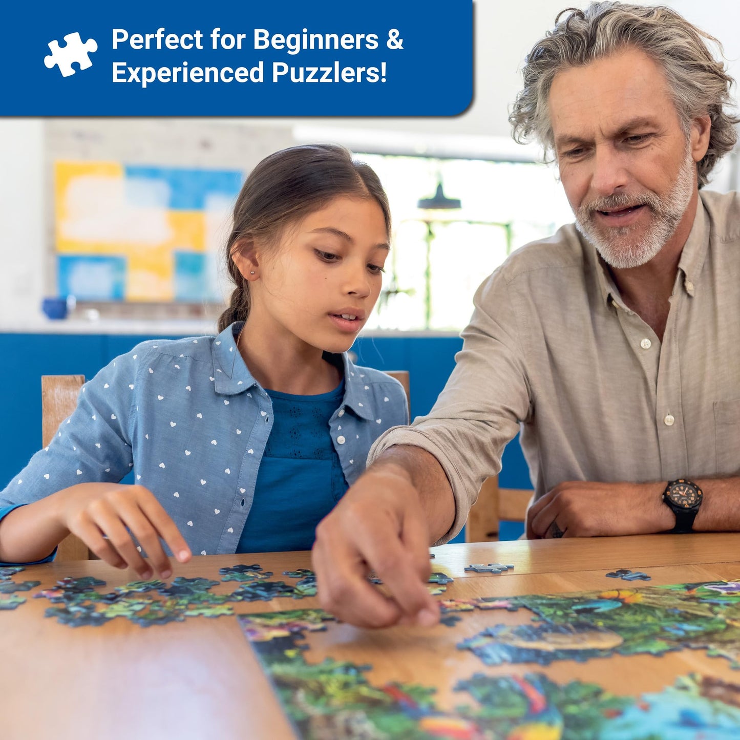 Ravensburger Church Lane 1000-Piece Puzzle – Charming English Village Scene | Premium Quality