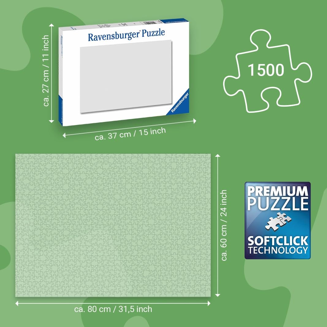 Ravensburger Donald Duck 1500-Piece Jigsaw Puzzle | Classic Cartoon Challenge | Durable Blueboard