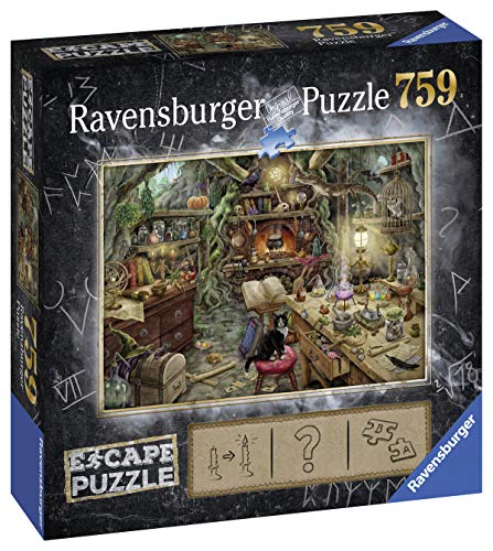Ravensburger 759-Piece Escape Puzzle – The Witches' Kitchen | Family Escape Room Puzzle