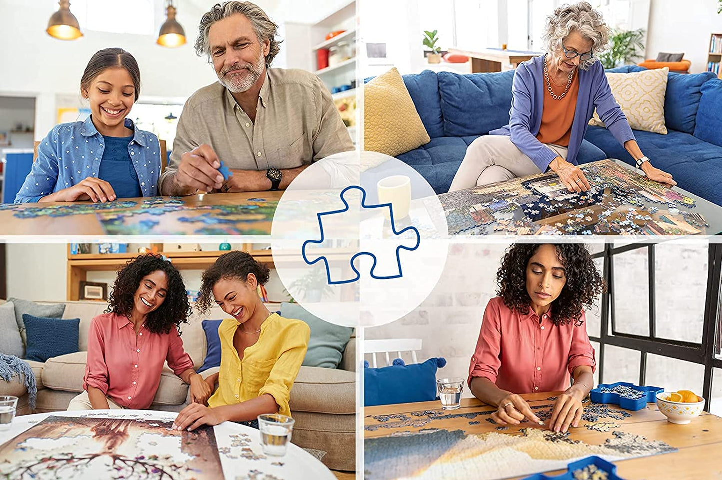 Ravensburger Calm Campsite Puzzle – 1000 Pieces, Softclick, FSC Certified (70 x 50 cm)