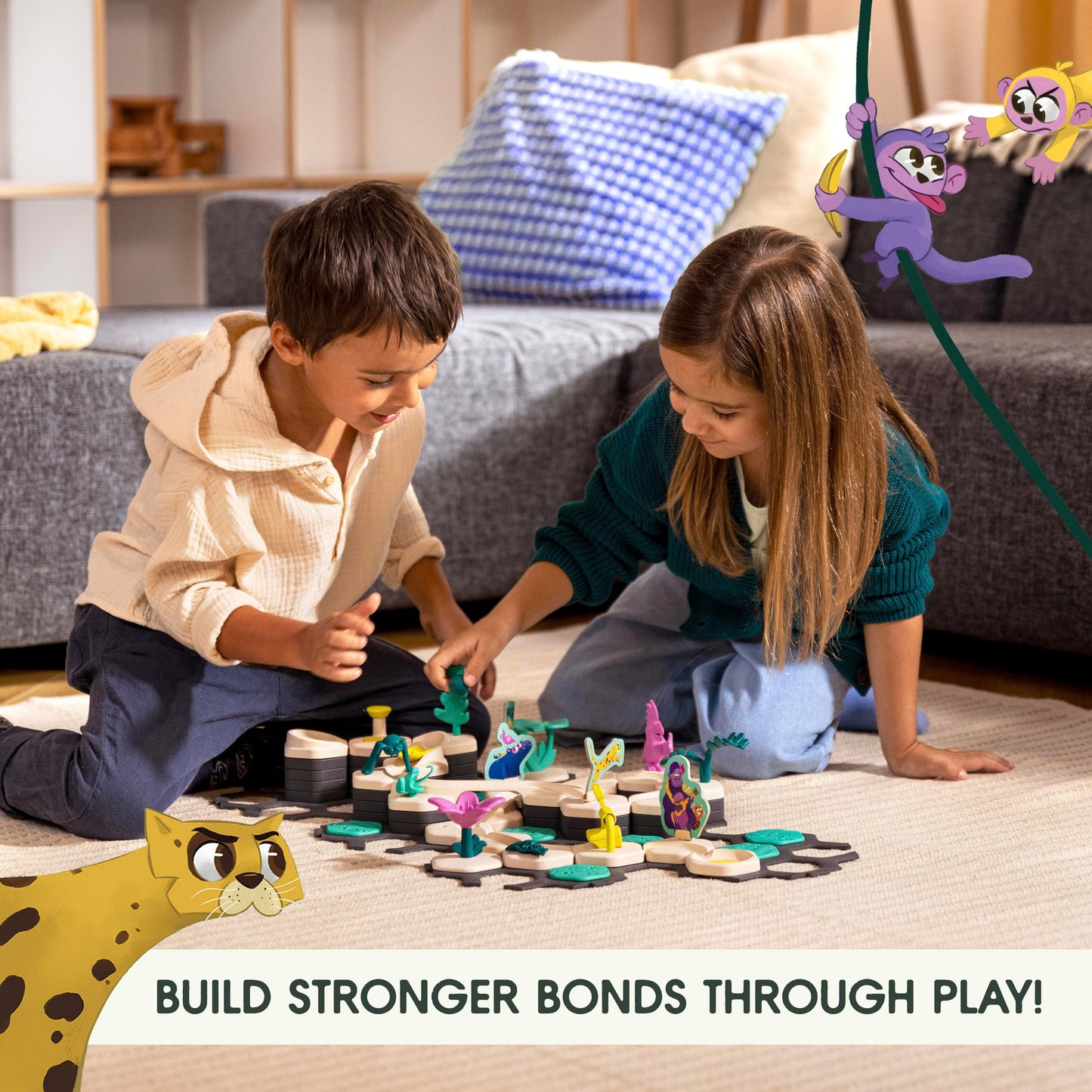 Ravensburger GraviTrax Junior Starter Set - My Jungle | STEM Marble Run for Ages 3+
