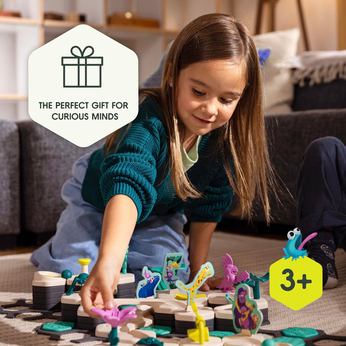 Ravensburger GraviTrax Junior Starter Set - My Jungle | STEM Marble Run for Ages 3+
