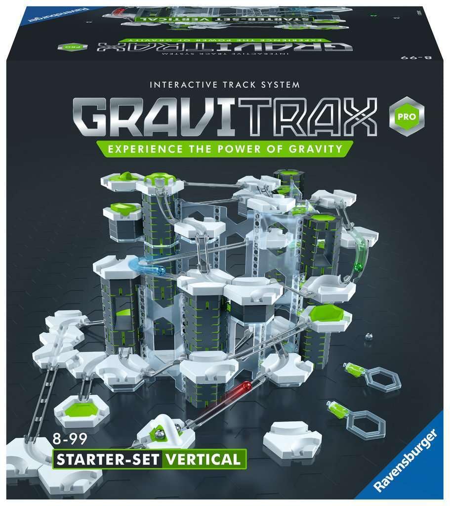 Ravensburger GraviTrax PRO Vertical Starter Set – Gravity & Magnetic Marble Run STEM Toy (Ages 8+)