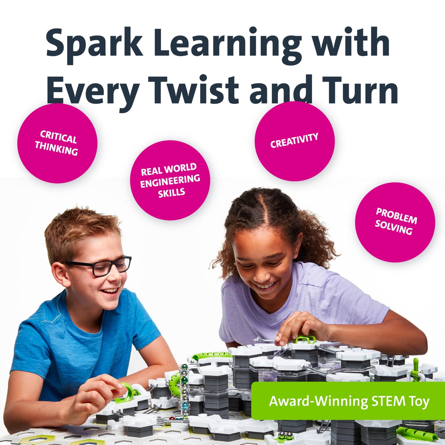Ravensburger GraviTrax Starter Set – Gravity & Magnetic Marble Run | STEM Toy for Kids 8+