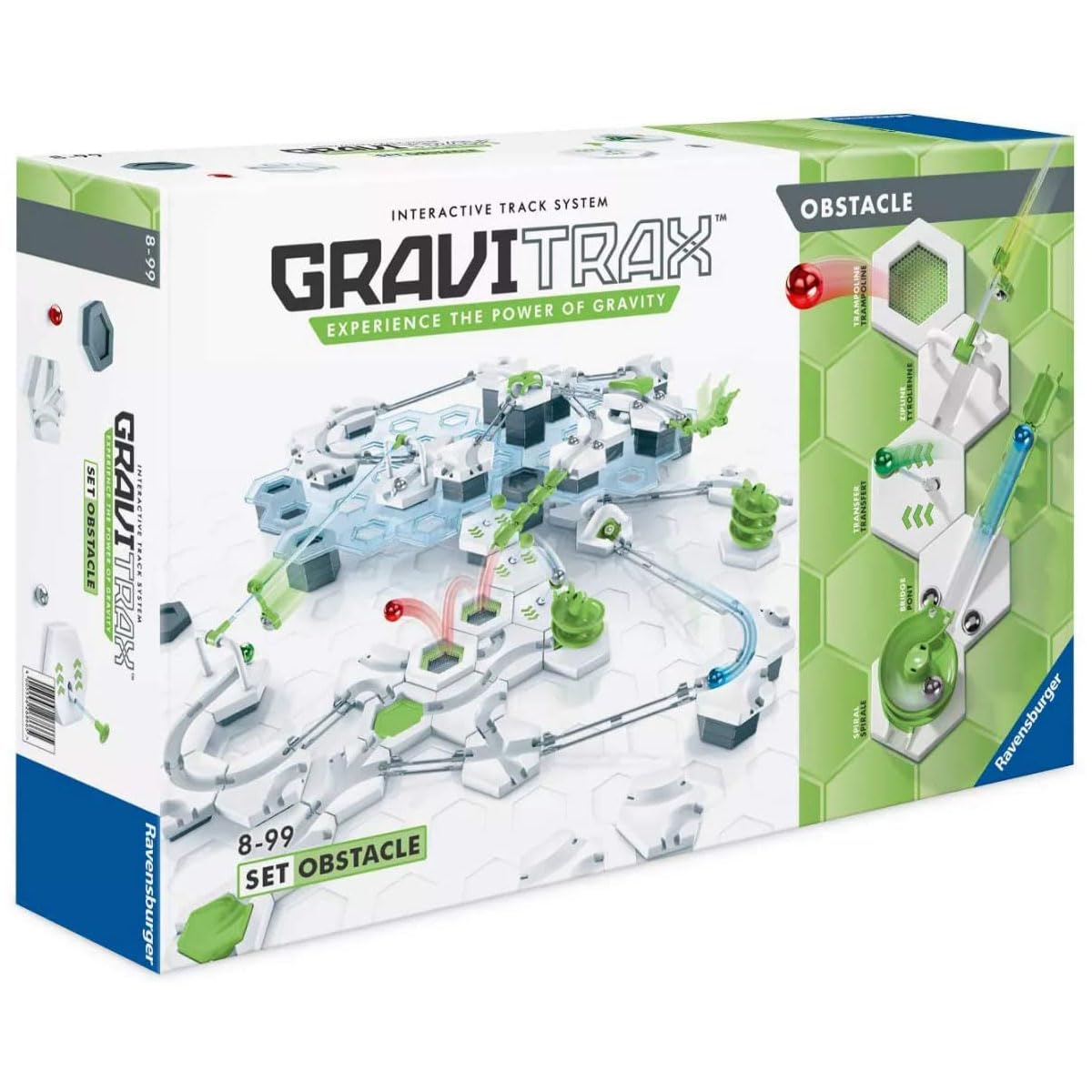 Ravensburger GraviTrax Obstacle Course Set – STEM Marble Run & Gravity-Powered Tracks