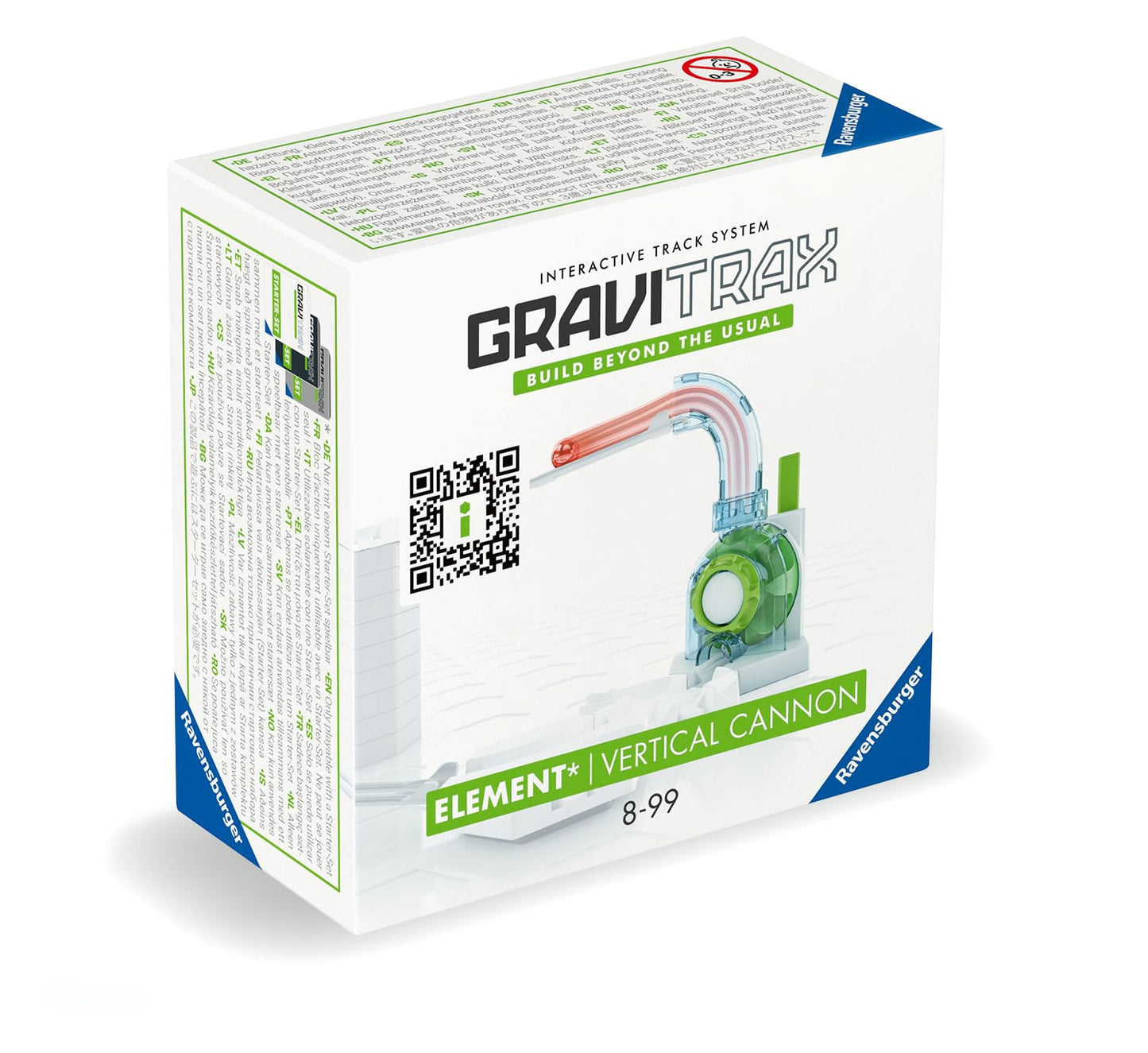 Ravensburger GraviTrax Vertical Cannon Extension – Marble Run & STEM Toy for 8+
