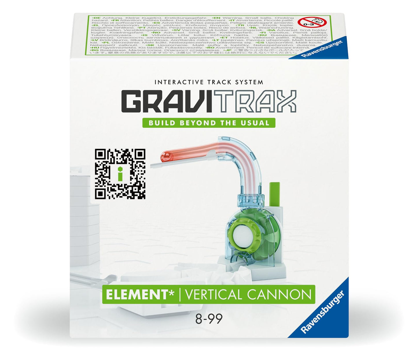 Ravensburger GraviTrax Vertical Cannon Extension – Marble Run & STEM Toy for 8+