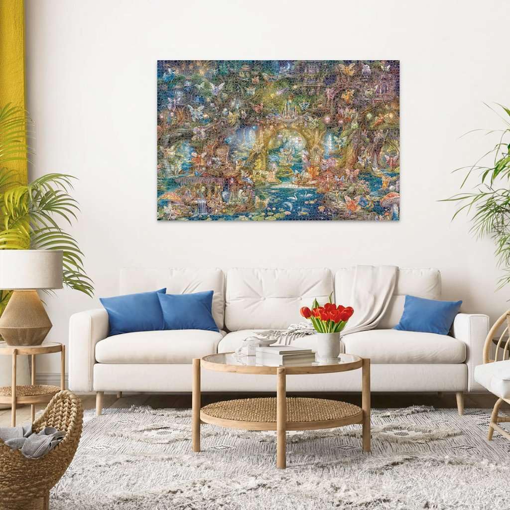 Ravensburger The Hidden World of Fairies 4000-Piece Puzzle – Premium Frameable Fantasy for Adults
