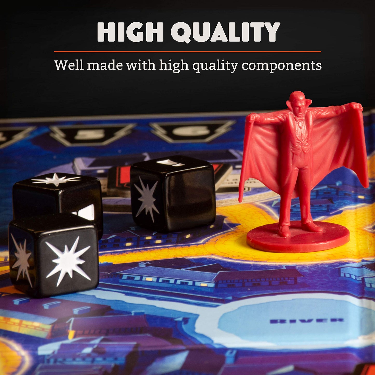 Ravensburger Horrified: Universal Monsters Co-op Board Game | 1-5 Players | Ages 10+