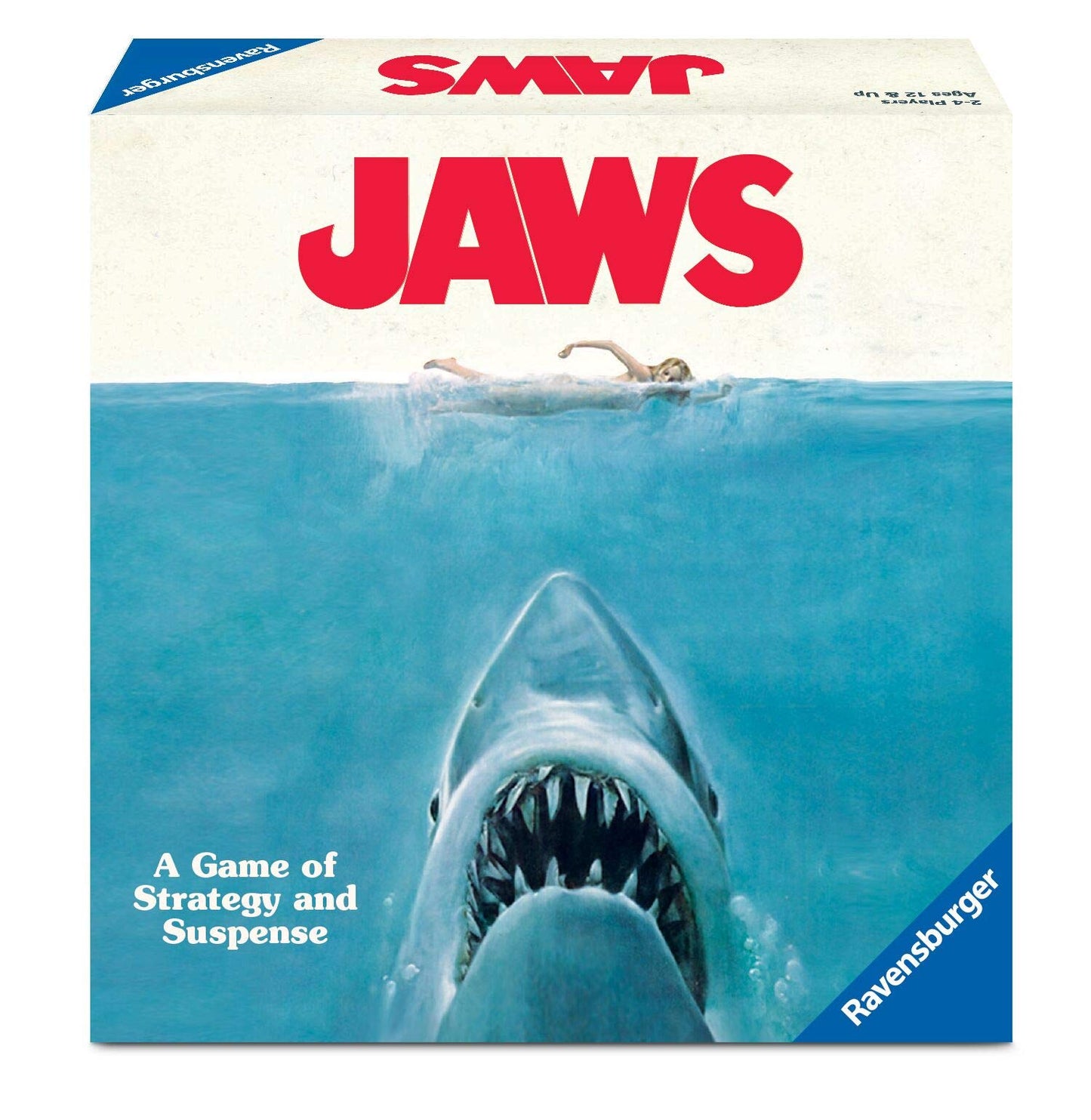 Ravensburger Jaws Board Game – Thrilling Strategy for 2-4 Players | Ages 12+