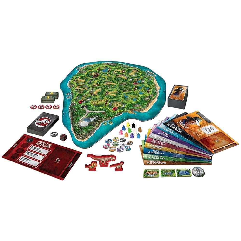 Ravensburger Jurassic Park Danger – Immersive Family Strategy Board Game for 2–5 Players