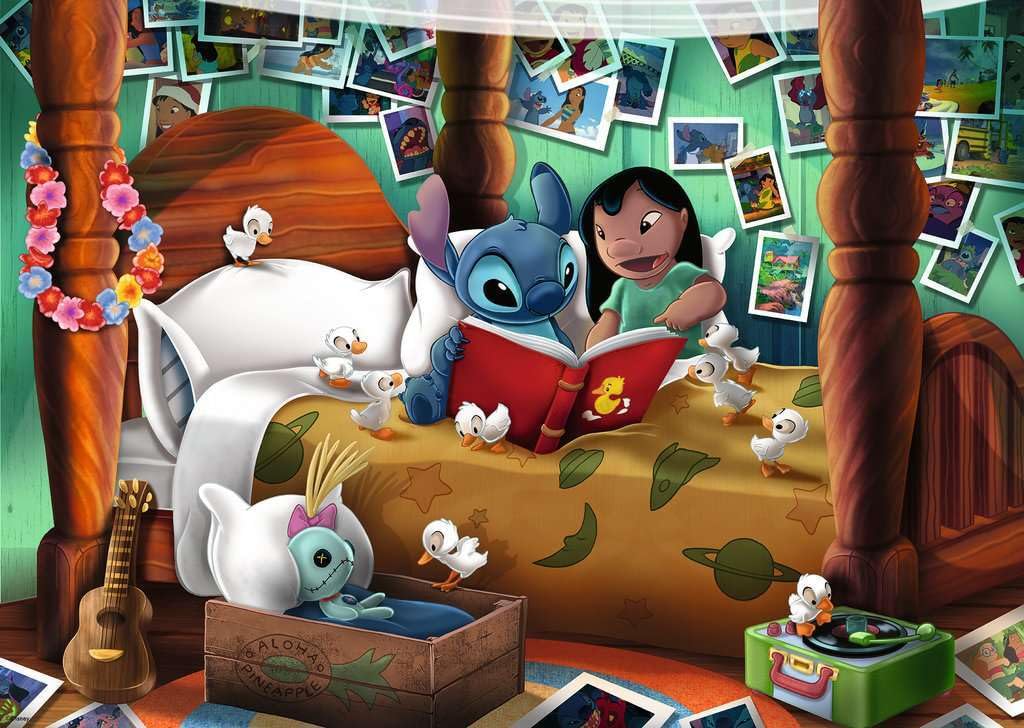 Ravensburger Collectors Edition Lilo & Stitch 1000-Piece Puzzle for Adults