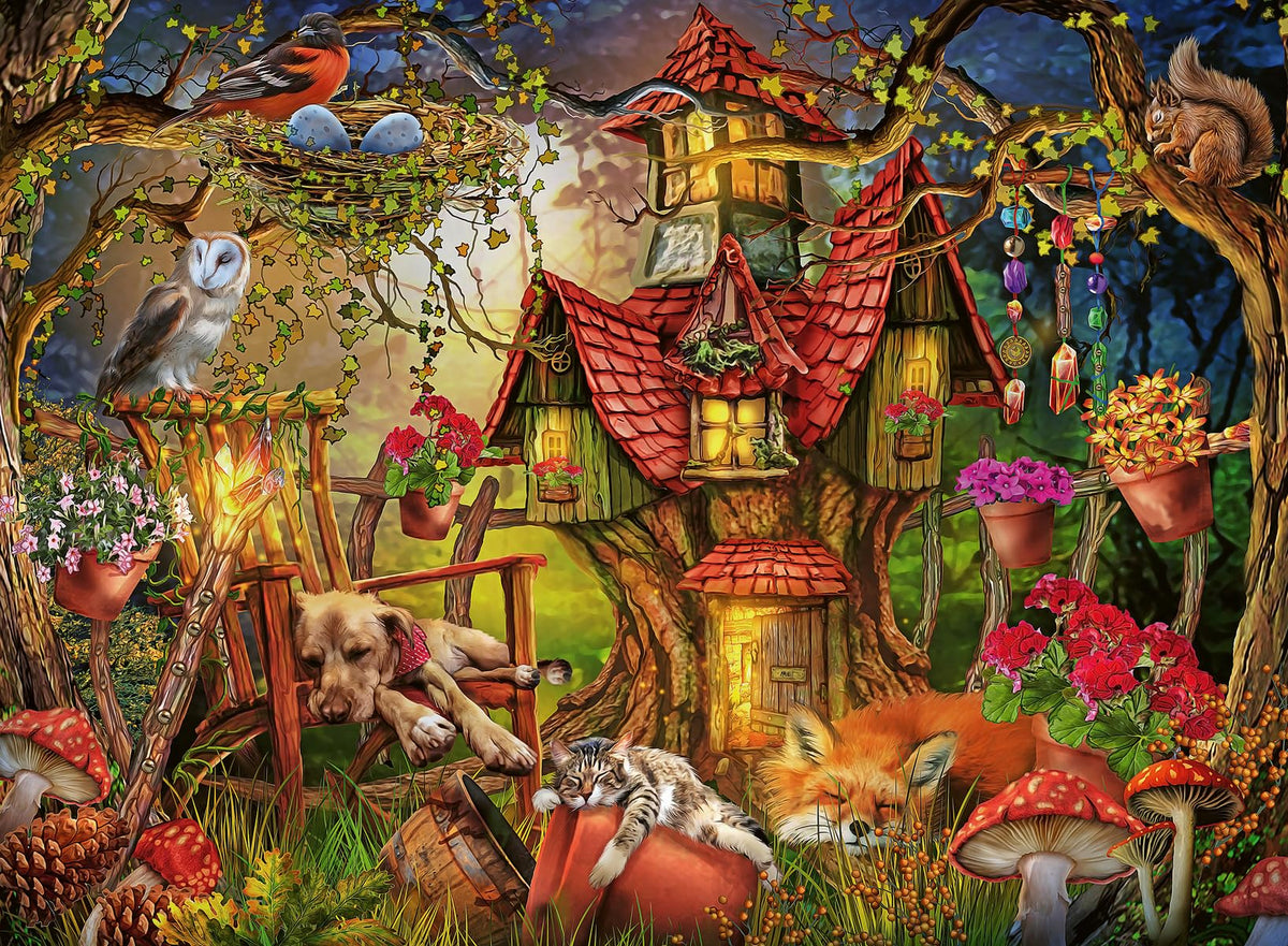 Ravensburger The Little Cottage XXL 200-Piece Jigsaw Puzzle for Kids 8+ | Premium Interlocking Pieces