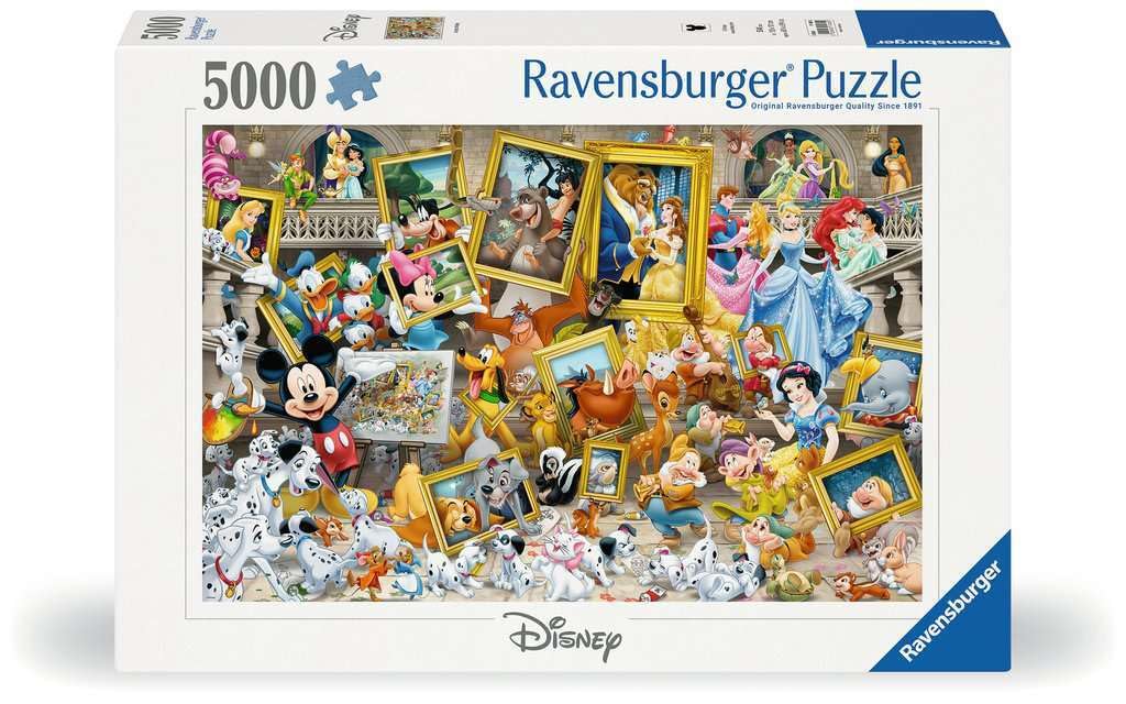 Ravensburger Mickey as Artist Jigsaw Puzzle — 5,000-Piece
