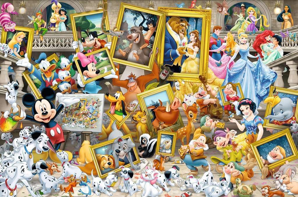 Ravensburger Mickey as Artist Jigsaw Puzzle — 5,000-Piece