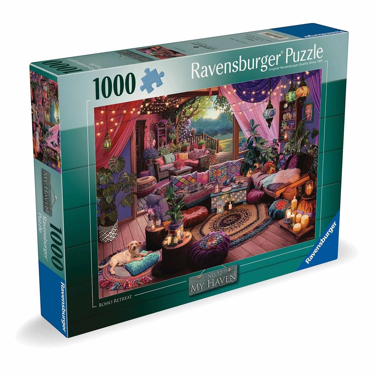 Ravensburger My Haven No.12 Boho Retreat - 1000 Piece Puzzle