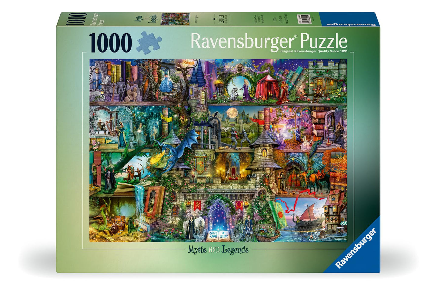 Ravensburger Myths & Legends 1000-Piece Puzzle — Vivid Colors, Softclick Fit