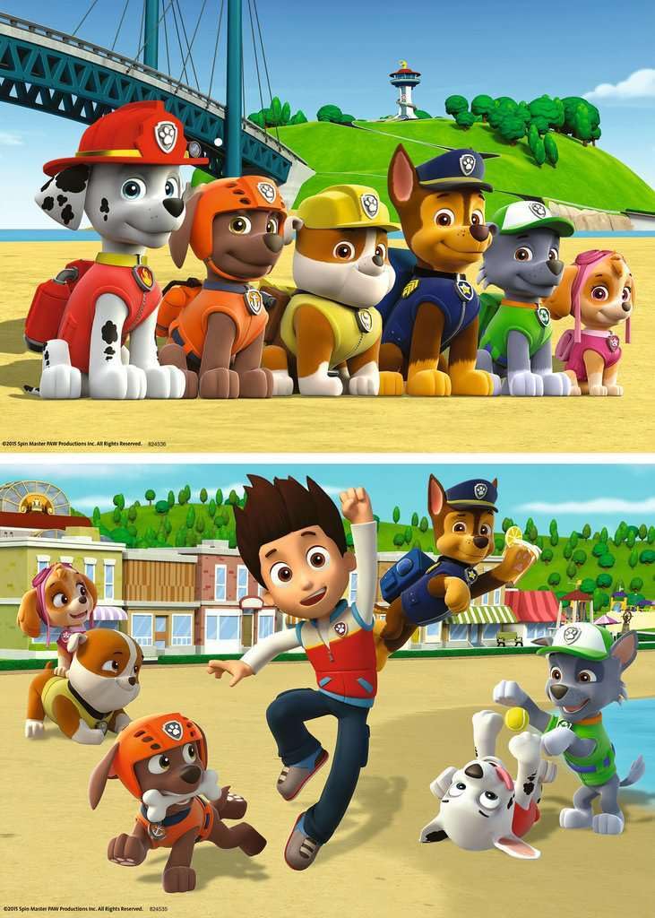 Ravensburger Paw Patrol Jigsaw Puzzle (2 x 24 Pieces) – 3+ Years | Family Fun