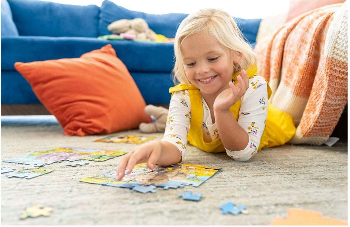 Ravensburger Peppa Pig Four Seasons Puzzles - 4-in-Box (12-24 Pieces) for Ages 3+