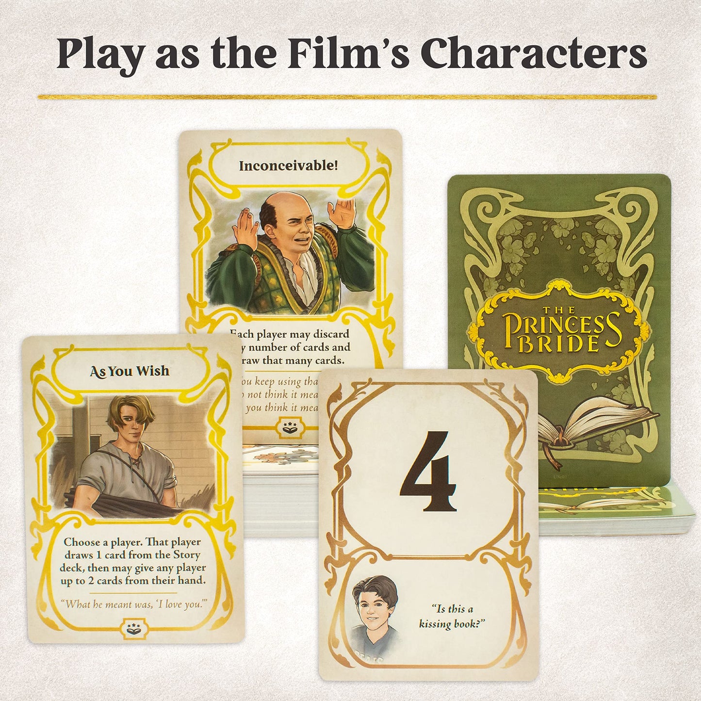 Ravensburger Princess Bride Adventure Book Game | Interactive Chapter-Book Board Game for Fans
