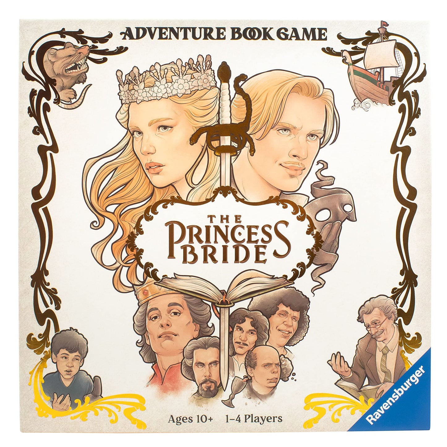 Ravensburger Princess Bride Adventure Book Game | Interactive Chapter-Book Board Game for Fans
