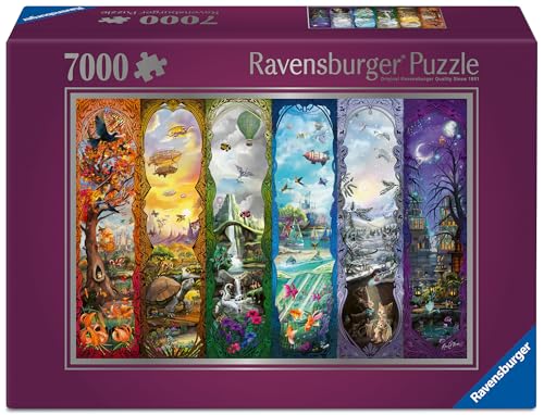 Ravensburger The Six Portals 7000-Piece Jigsaw Puzzle | Premium European-Made, FSC-Certified