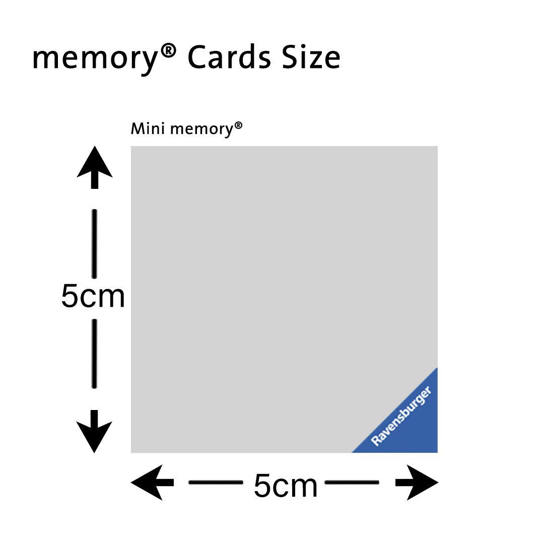 Ravensburger 21308 Spider-Man Mini Memory Game – 24 Pairs of Picture Matching for Kids 3+