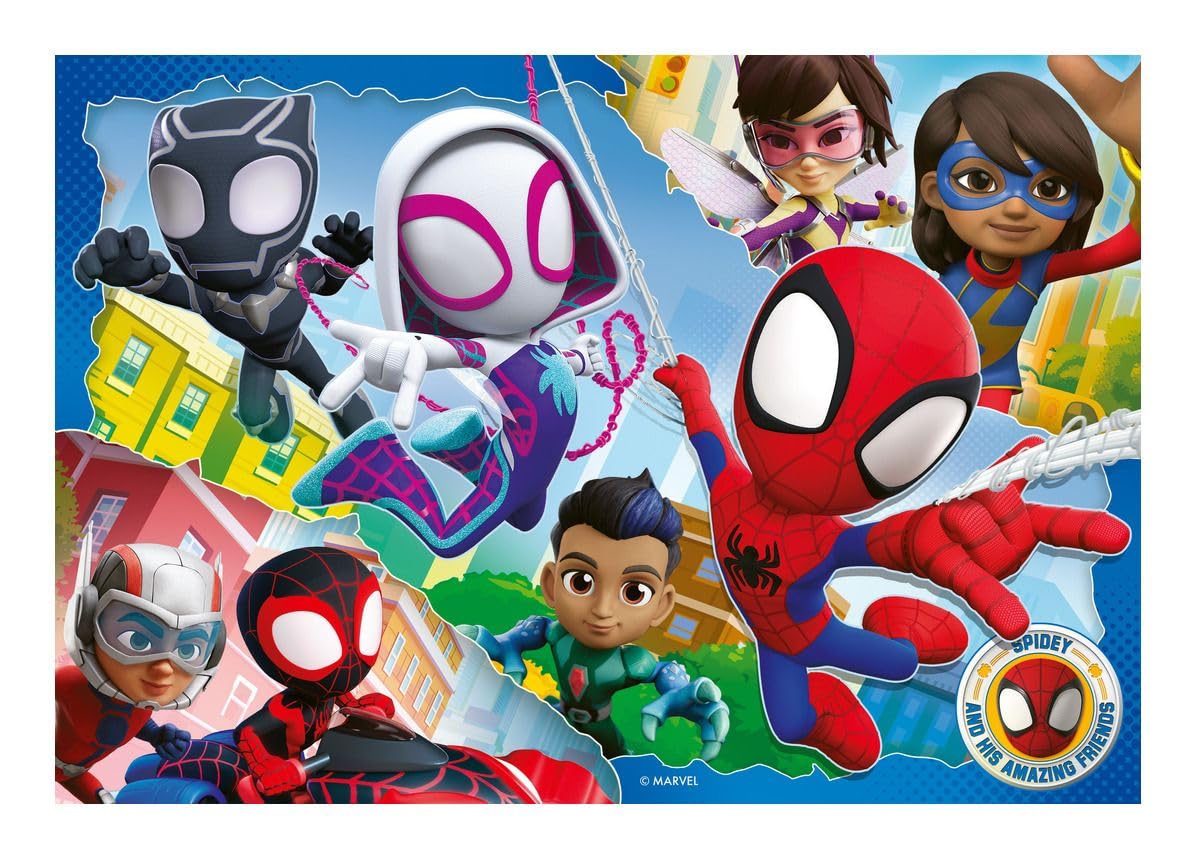 Ravensburger Spidey and His Friends Puzzle – 35-Piece Kids’ Jigsaw (Ages 3+)