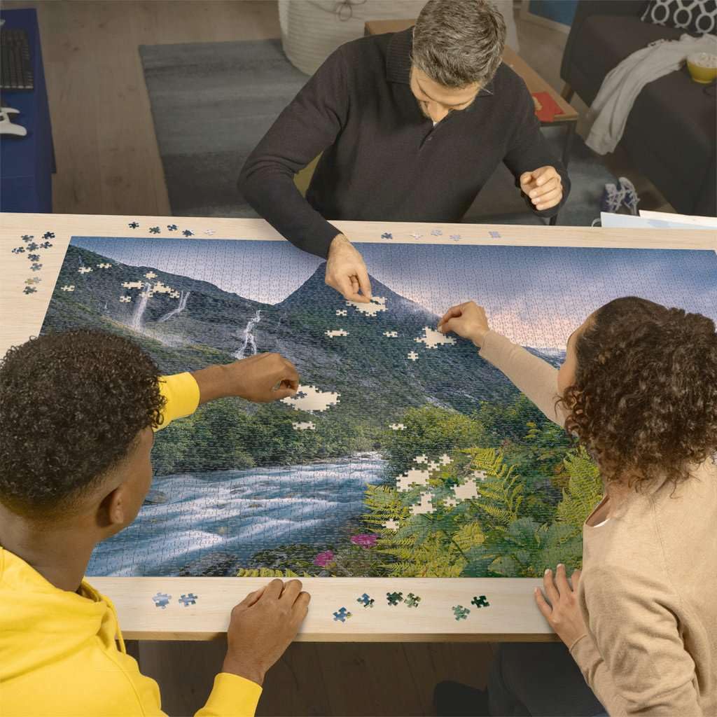 Ravensburger Stunning Mountain Vibes 4000-Piece Jigsaw Puzzle | Frameable, Premium Quality for Adults