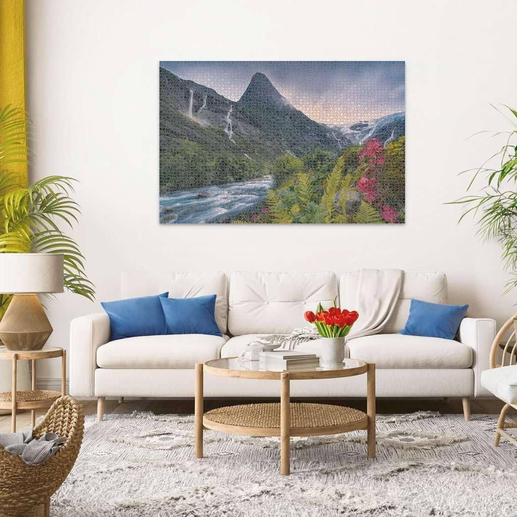 Ravensburger Stunning Mountain Vibes 4000-Piece Jigsaw Puzzle | Frameable, Premium Quality for Adults