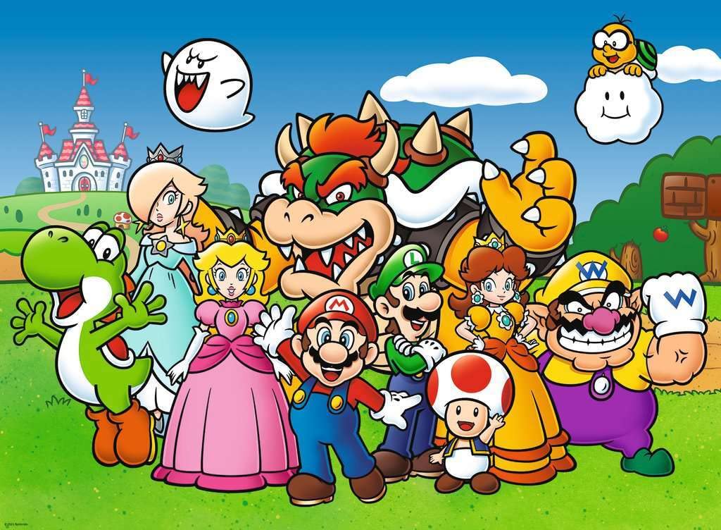 Ravensburger Super Mario 100-Piece XXL Puzzle for Kids 6+ | Large Pieces