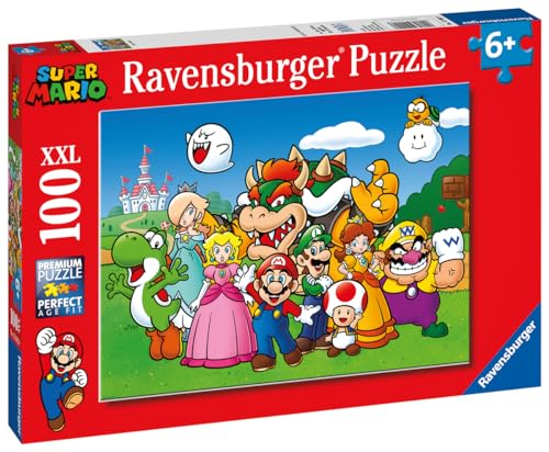Ravensburger Super Mario 100-Piece XXL Puzzle for Kids 6+ | Large Pieces