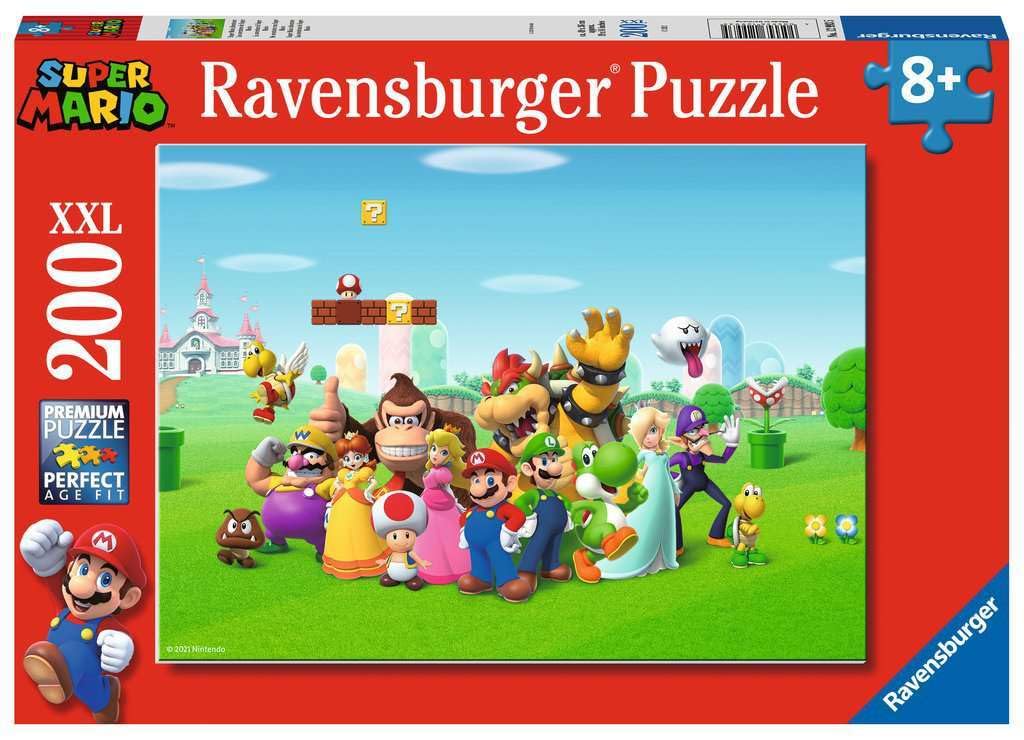 Ravensburger Super Mario 200-Piece XXL Jigsaw Puzzle for Kids 8+