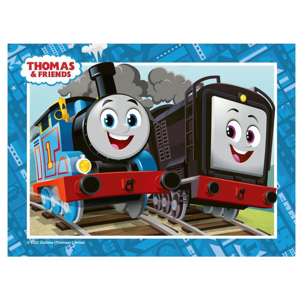Ravensburger Thomas & Friends Jigsaw Puzzles for Kids 3+ | 4-in-a-Box (12, 16, 20, 24 Pieces)