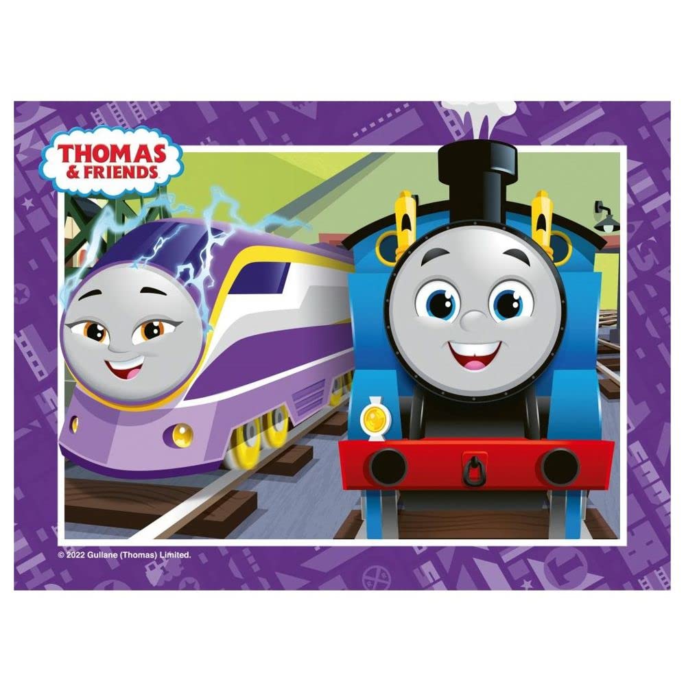 Ravensburger Thomas & Friends Jigsaw Puzzles for Kids 3+ | 4-in-a-Box (12, 16, 20, 24 Pieces)