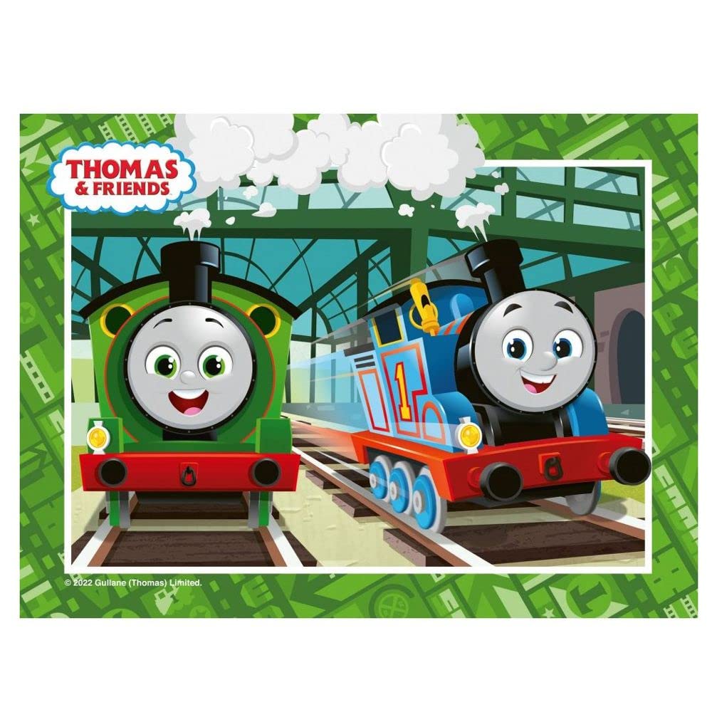 Ravensburger Thomas & Friends Jigsaw Puzzles for Kids 3+ | 4-in-a-Box (12, 16, 20, 24 Pieces)