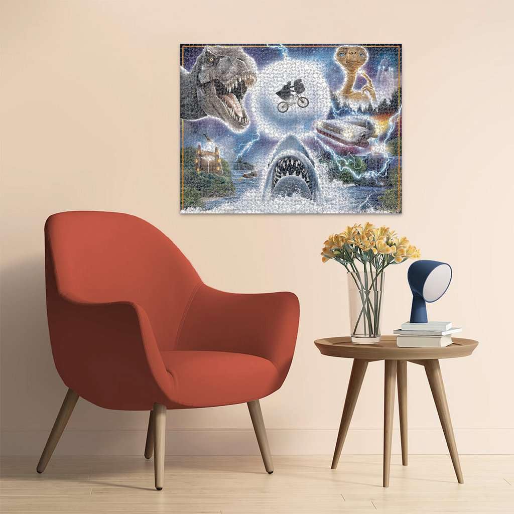 Ravensburger Universal Amblin Entertainment 2000-Piece Jigsaw Puzzle – Bold Colors & Movie Classics