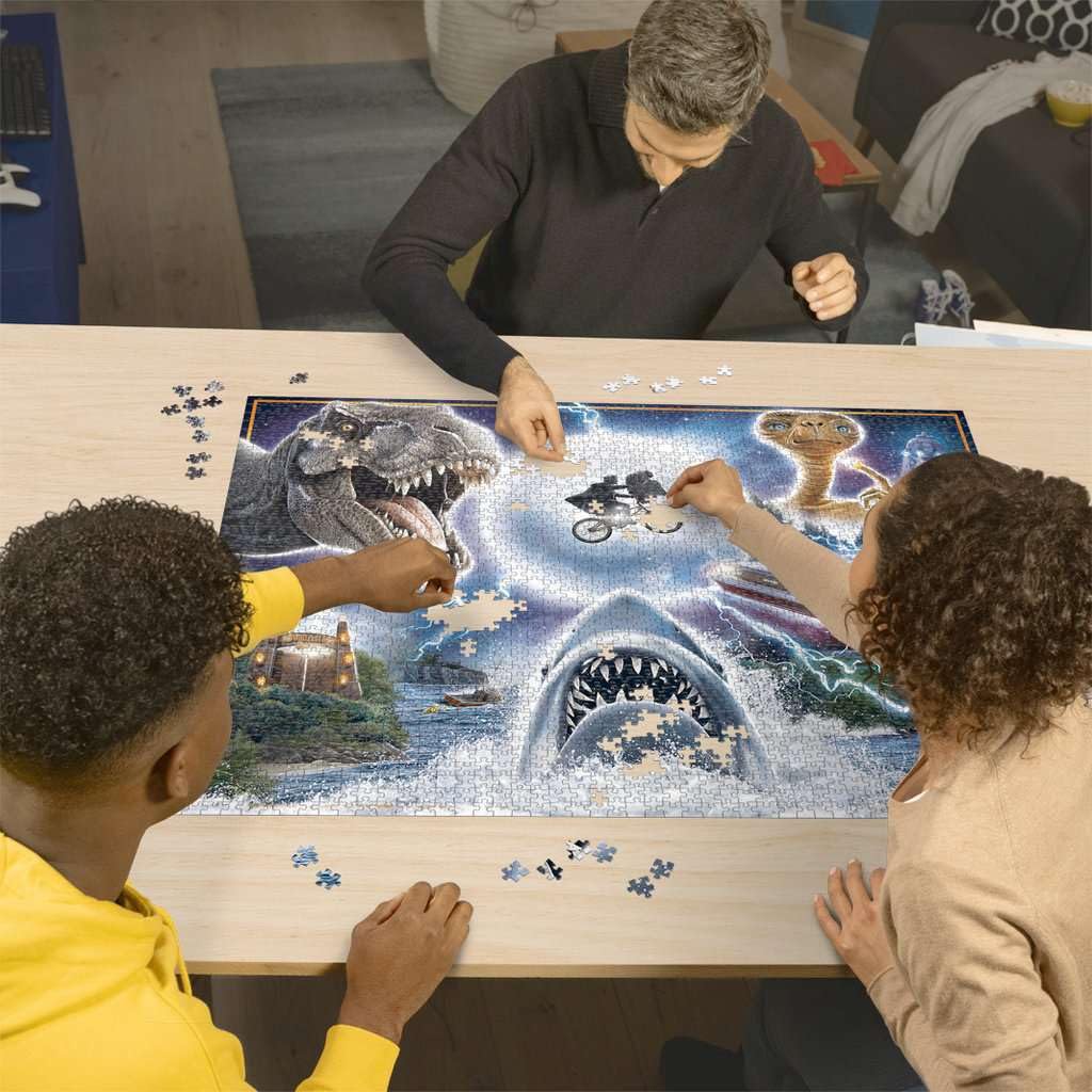 Ravensburger Universal Amblin Entertainment 2000-Piece Jigsaw Puzzle – Bold Colors & Movie Classics