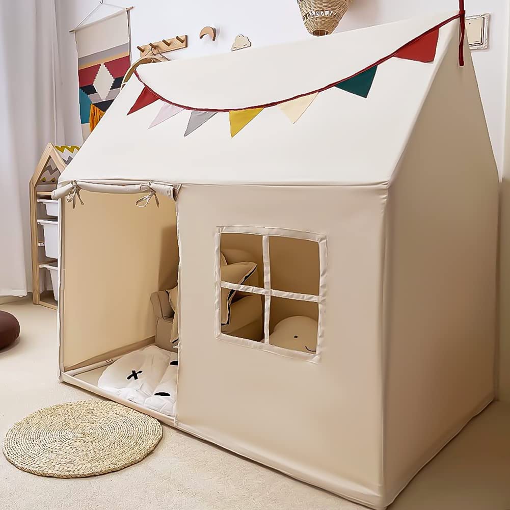 Razee Kids Indoor Play Tent – Large Playhouse with Pennant Banners