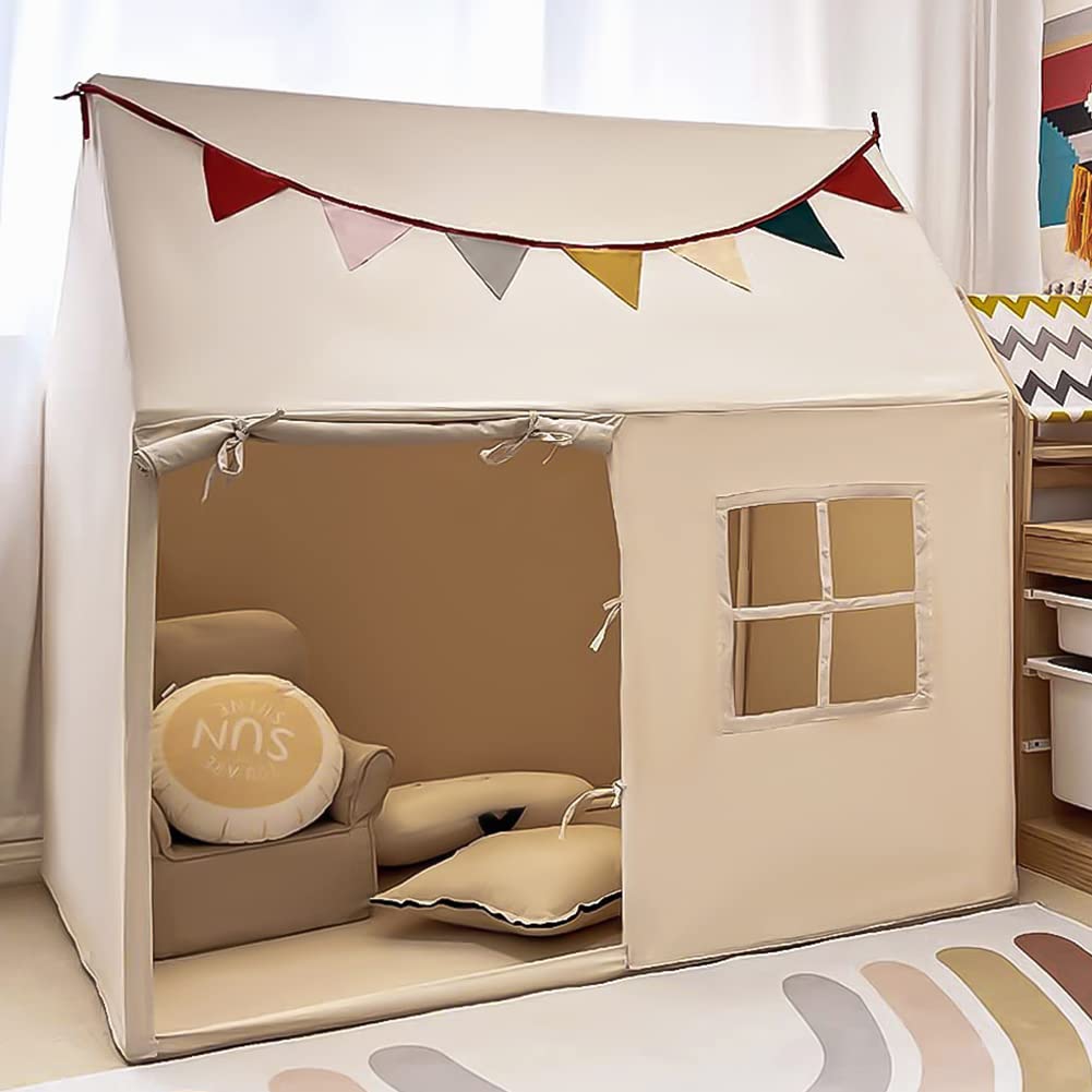 Razee Kids Indoor Play Tent – Large Playhouse with Pennant Banners