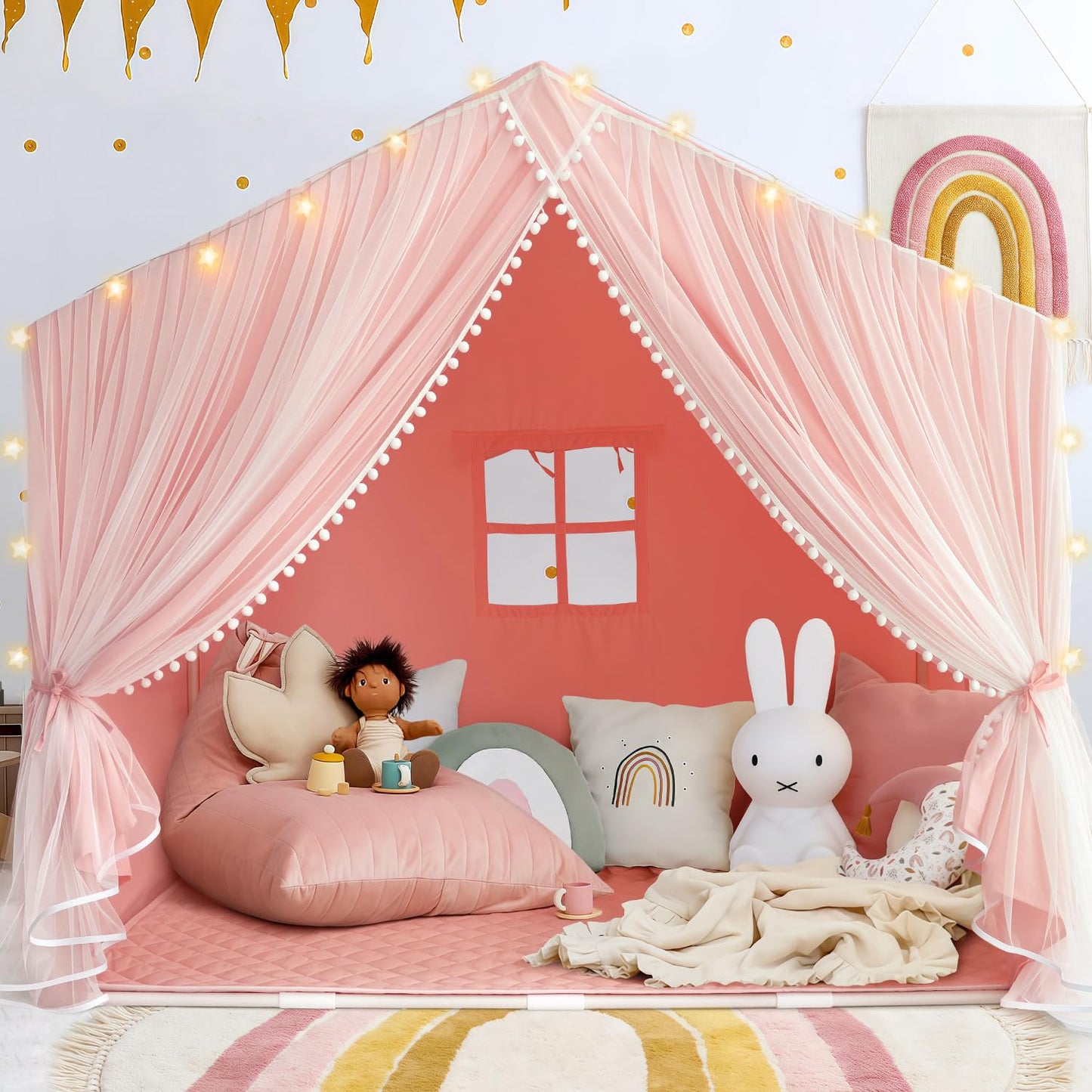 Razee Kids Tent with Matrix – Princess Indoor Playhouse for Girls