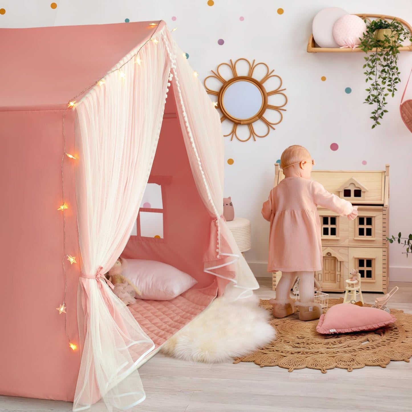 Razee Kids Tent with Matrix – Princess Indoor Playhouse for Girls