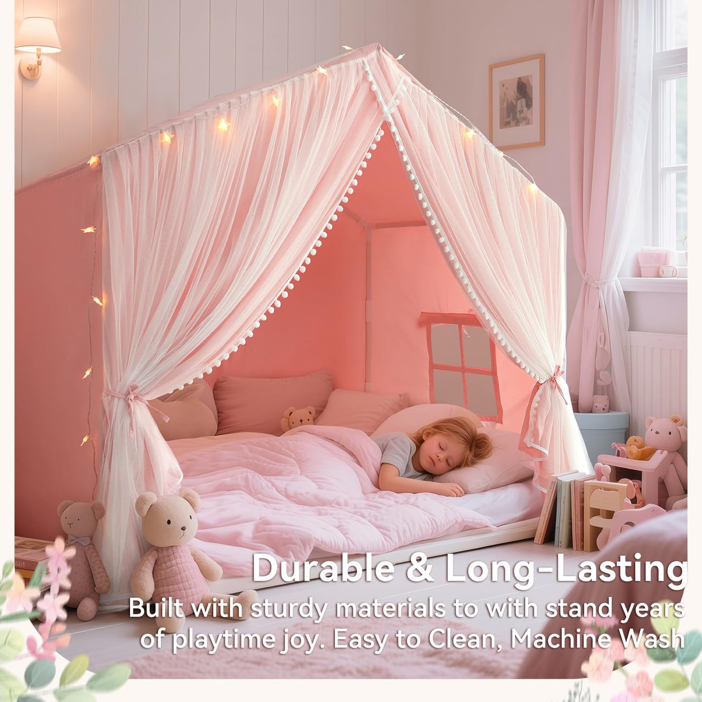 Razee Kids Tent with Matrix – Princess Indoor Playhouse for Girls
