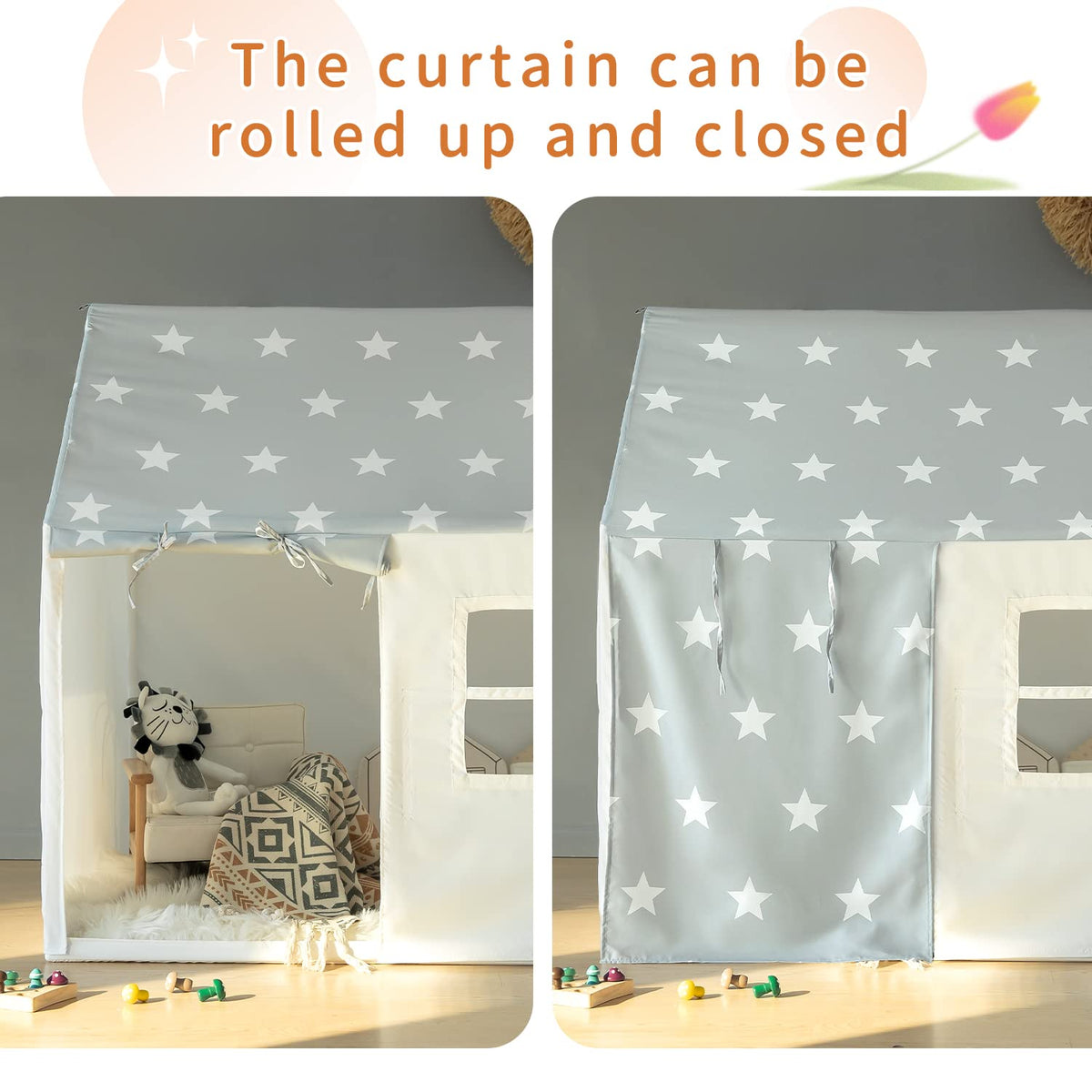 Razee Play Tent for Kids – Large Indoor Playhouse for Toddler & Friends