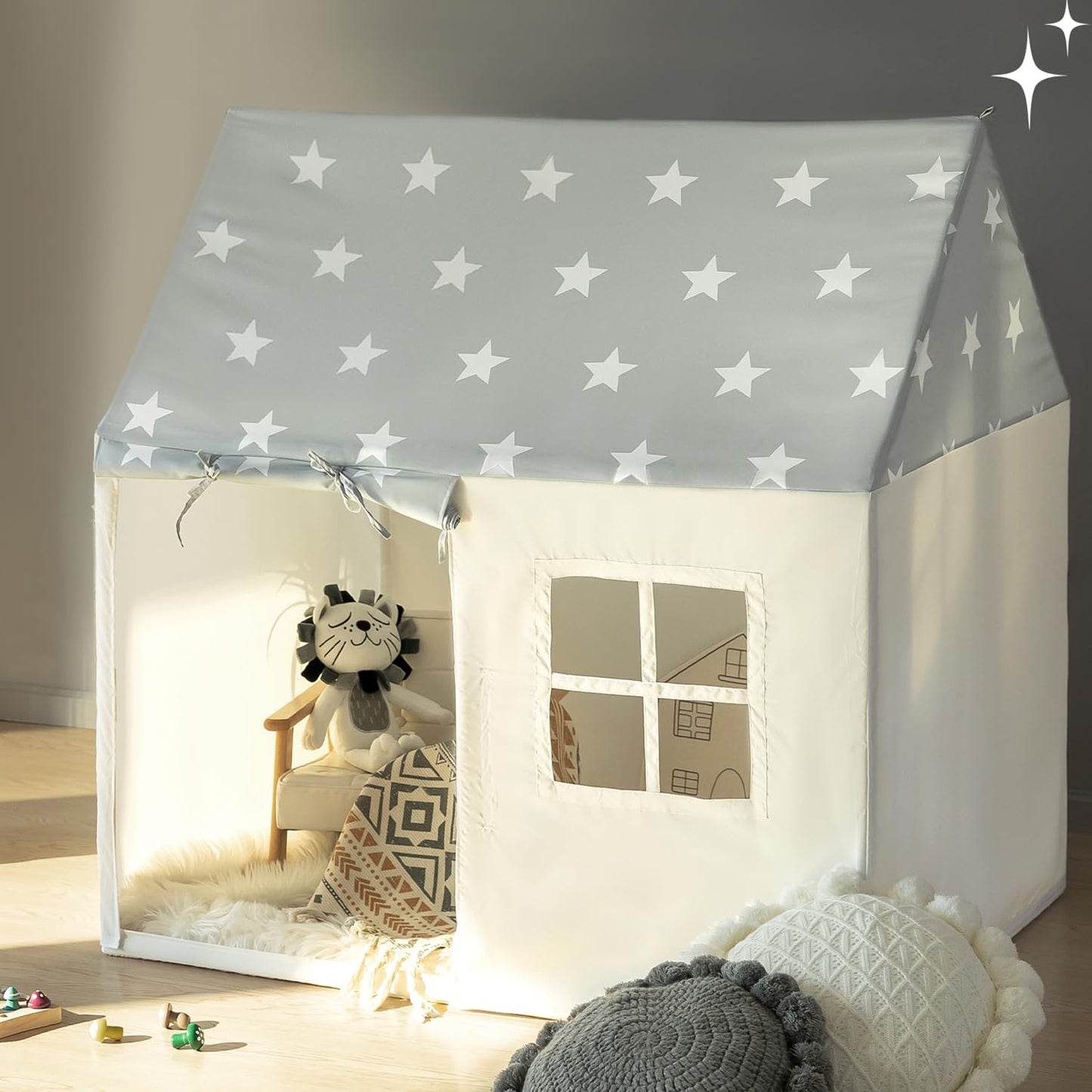 Razee Play Tent for Kids – Large Indoor Playhouse for Toddler & Friends