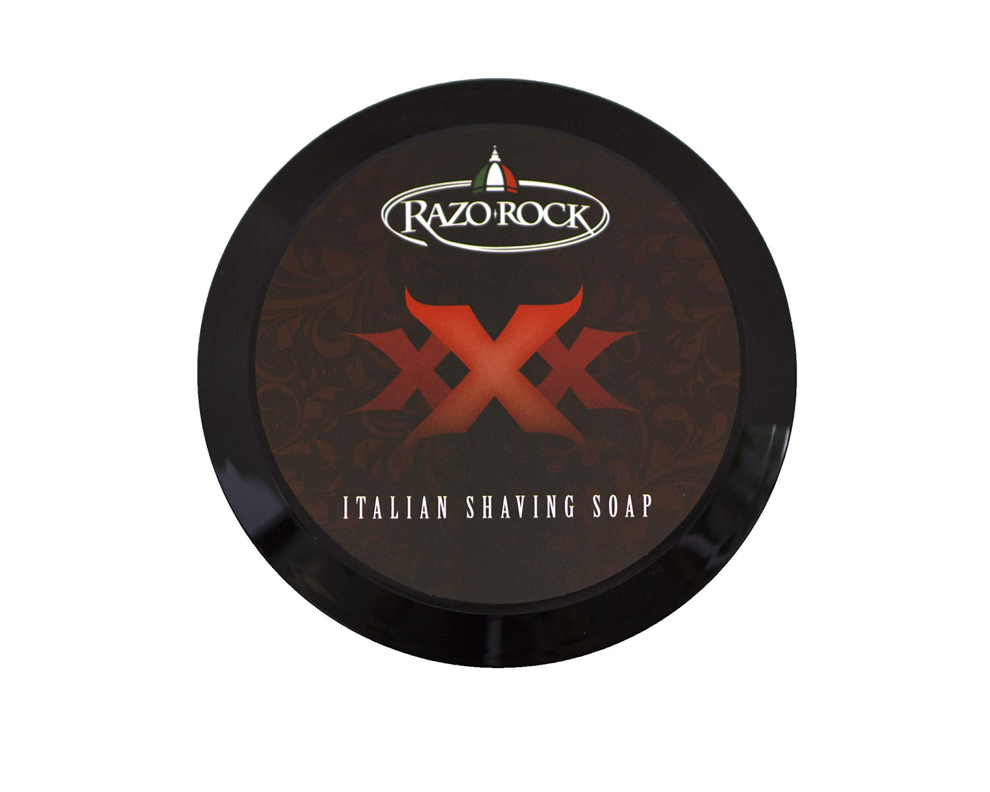 RazoRock XXX Italian Shaving Soap – Handcrafted Shave Soap for Men (5 fl oz)