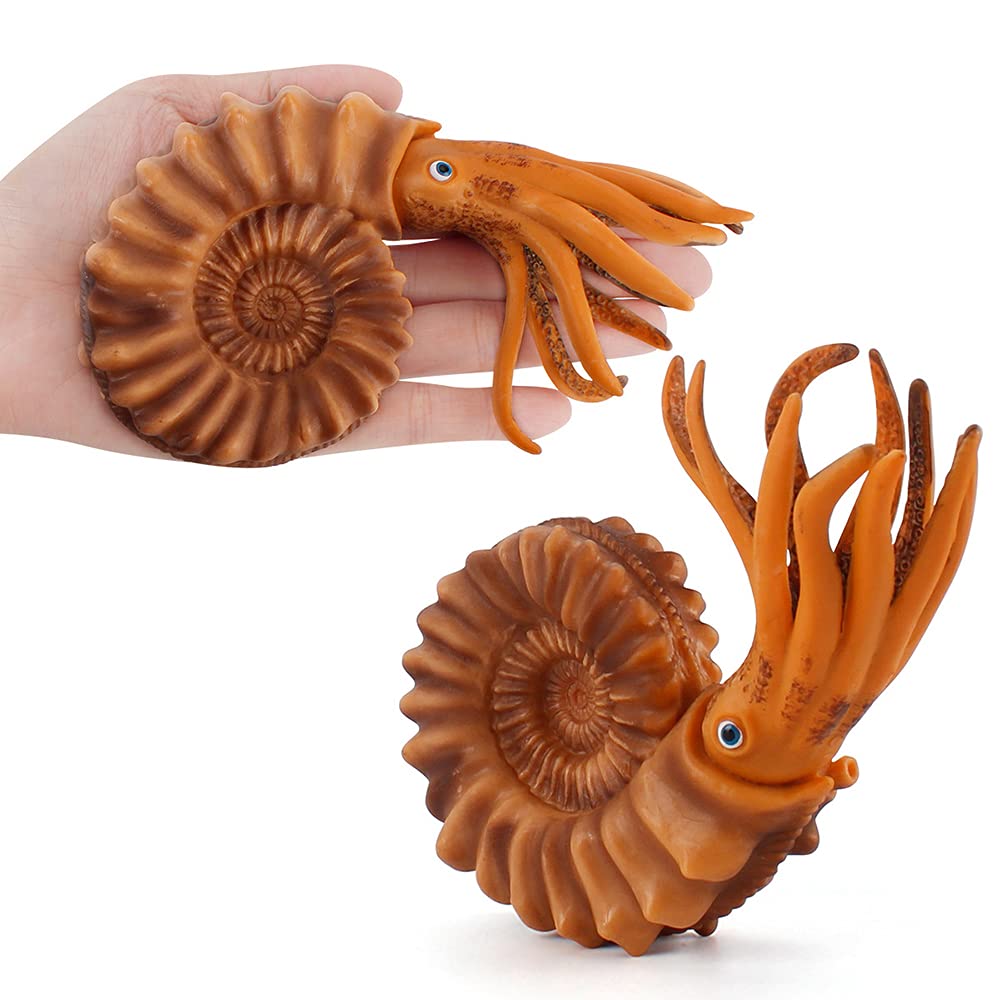 RCOMG 11PCS Prehistoric Sea Creatures Toys – Educational Marine Figurines