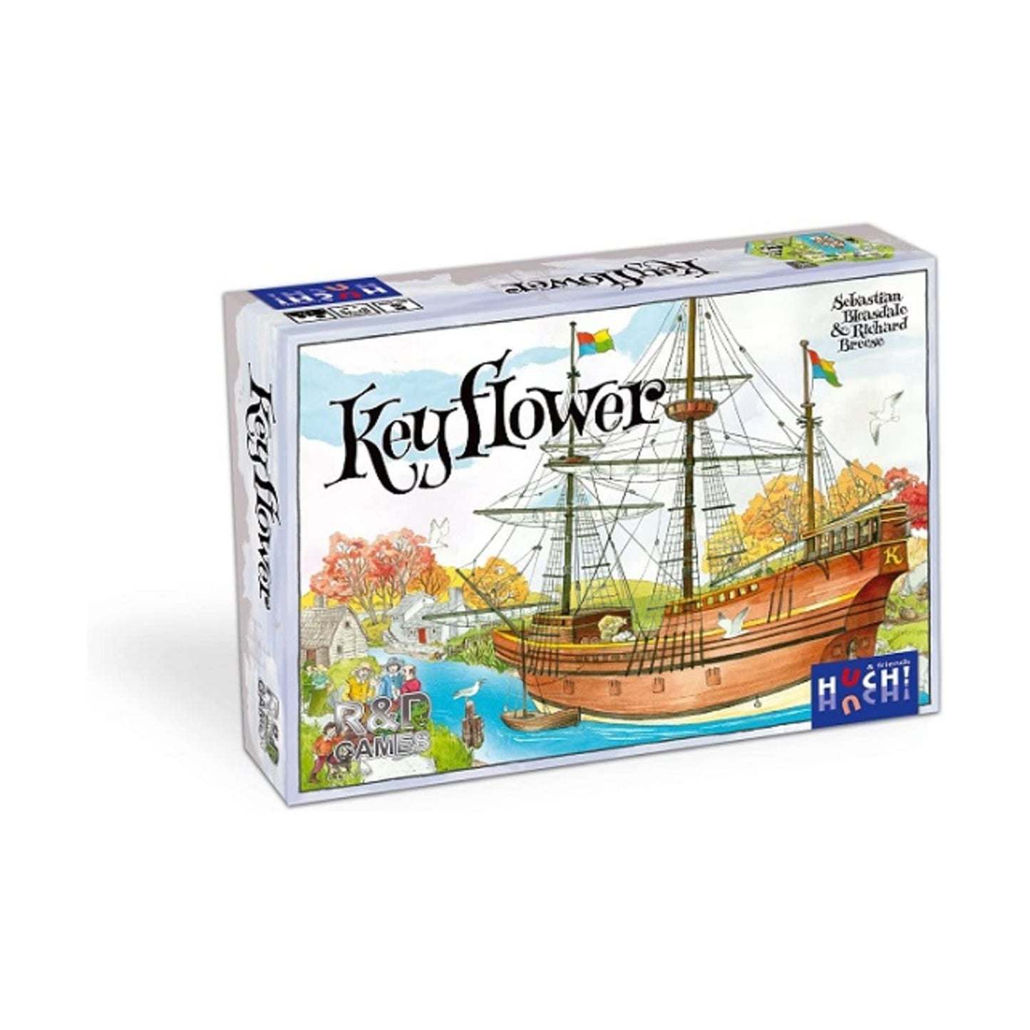 Keyflower by R&D Games – Strategy Tile-Bidding Game for 2-6 Players (Ages 13+)