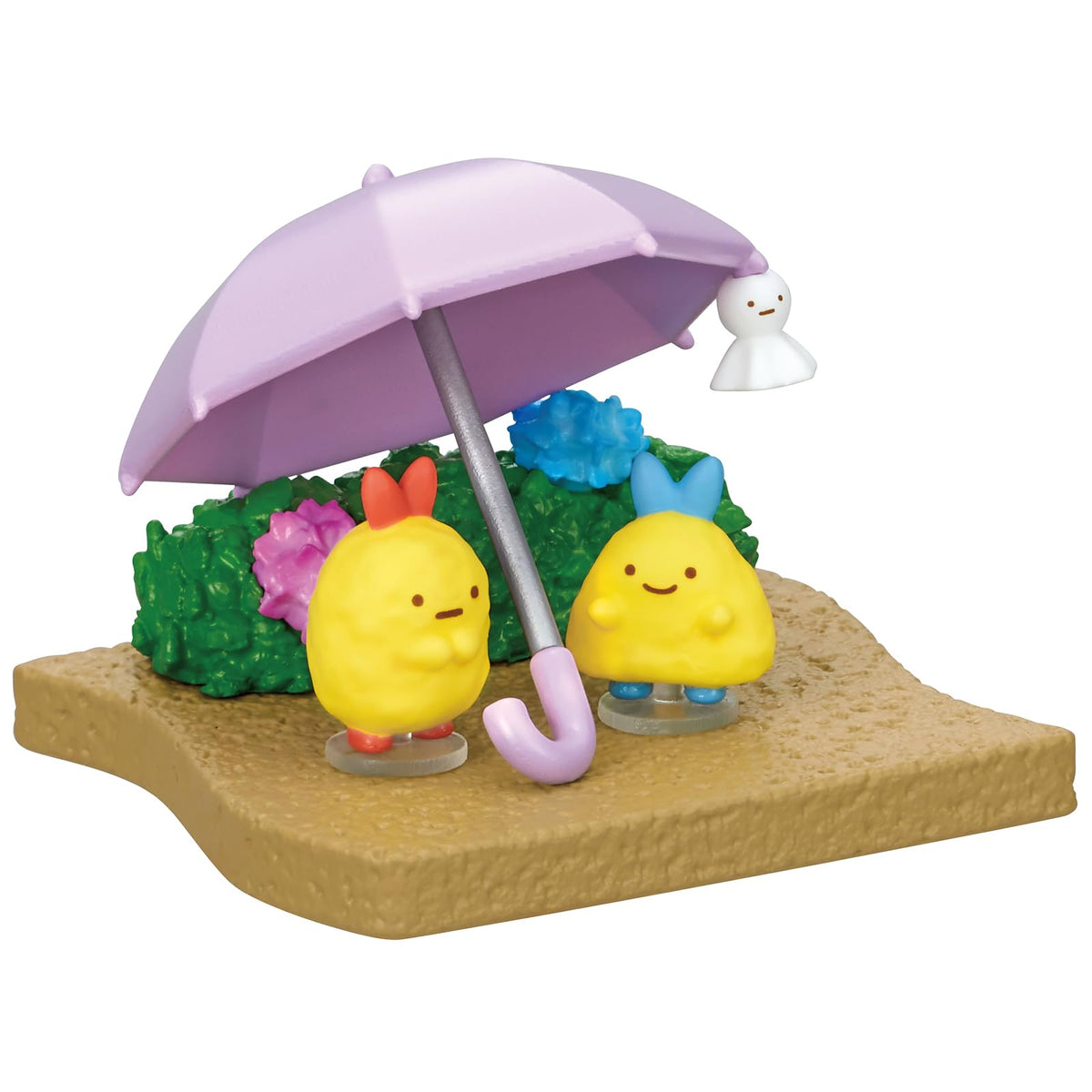 Re-Ment Sumikko Gurashi Walking on a Rainy Day Blind Box – 1 of 8 Collectible Mini Figurines