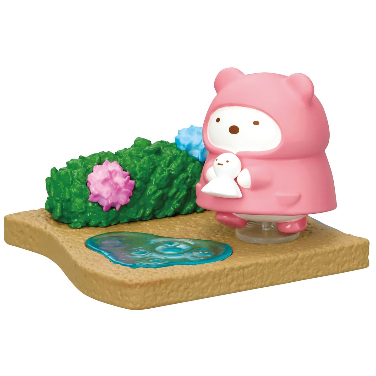 Re-Ment Sumikko Gurashi Walking on a Rainy Day Blind Box – 1 of 8 Collectible Mini Figurines